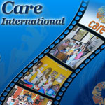 Care International graphic design background