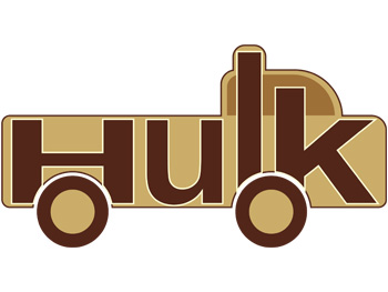 HULK logo design